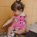 Little Bloomer Pink Corduroy Dress