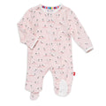 Baa Baa Baby Pink Modal Magnetic Footie