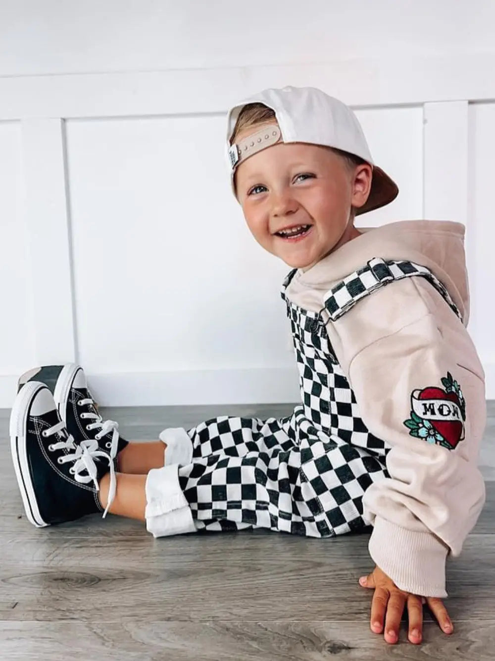 Classic Checker Overalls