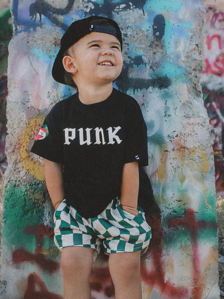 Punk Graphic Oversized Kids T-Shirt