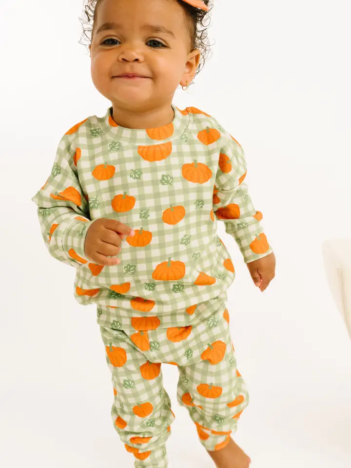 Pumpkin Picnic Crewneck Set