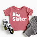 Big Sister - Pregnancy Announcement Sibling Tee