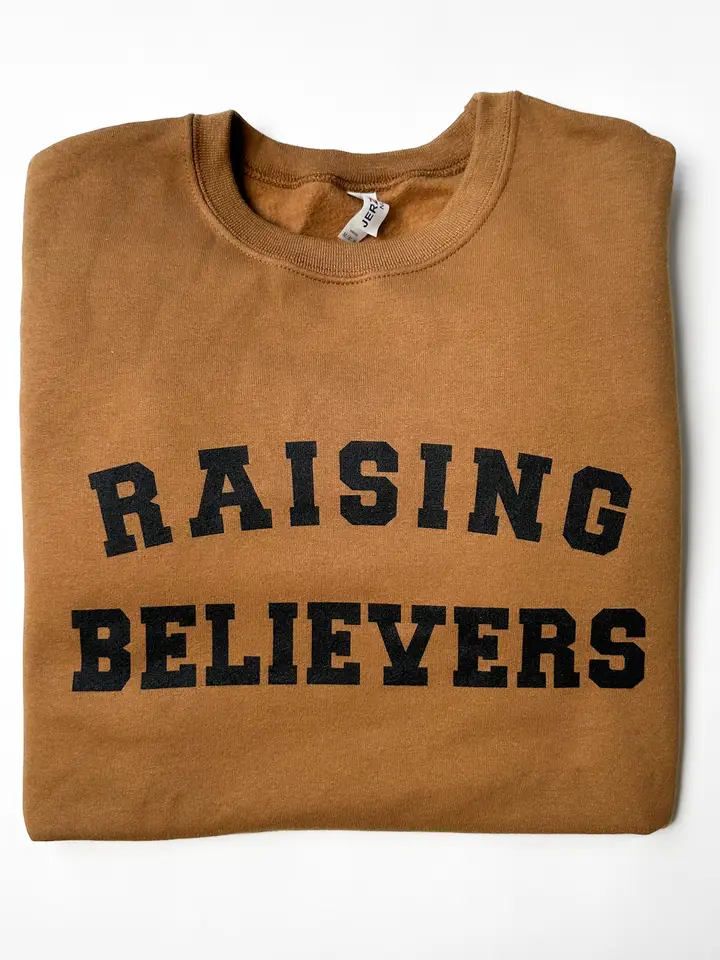 Raising Believers Pecan Graphic Sweatshirt