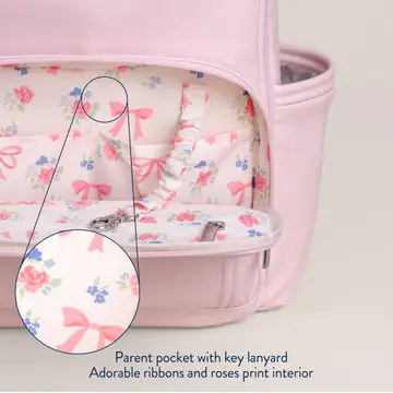*New* Ribbons & Roses Boss Plus™ Backpack Diaper Bag