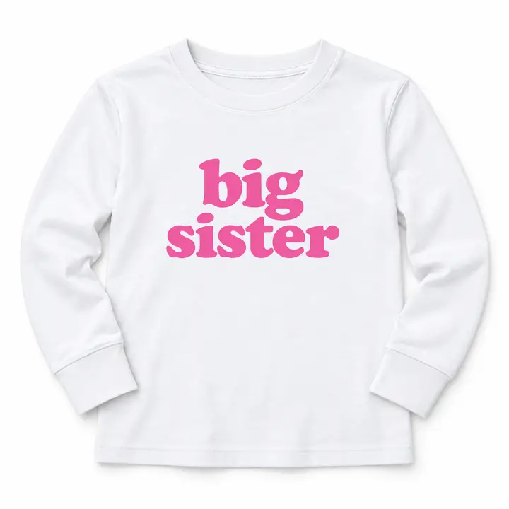 Big Sister Girls Long Sleeve T-Shirt