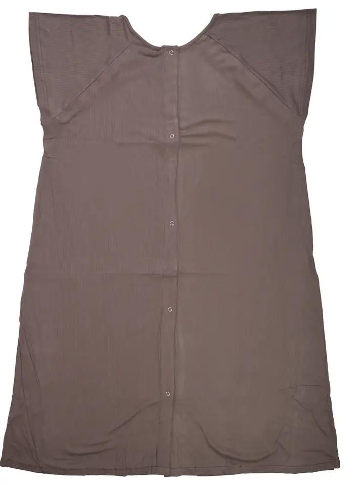 Cocoa Brown Maternity Mommy Labor & Delivery/ Nursing Gown