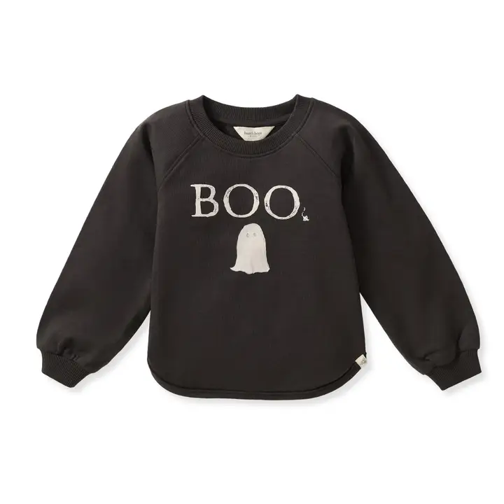 Boo Organic Cotton Matching Sweatshirt- Burt's Bees Baby