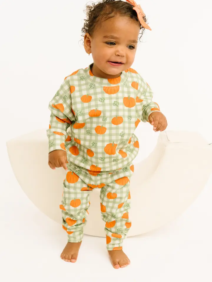 Pumpkin Picnic Crewneck Set