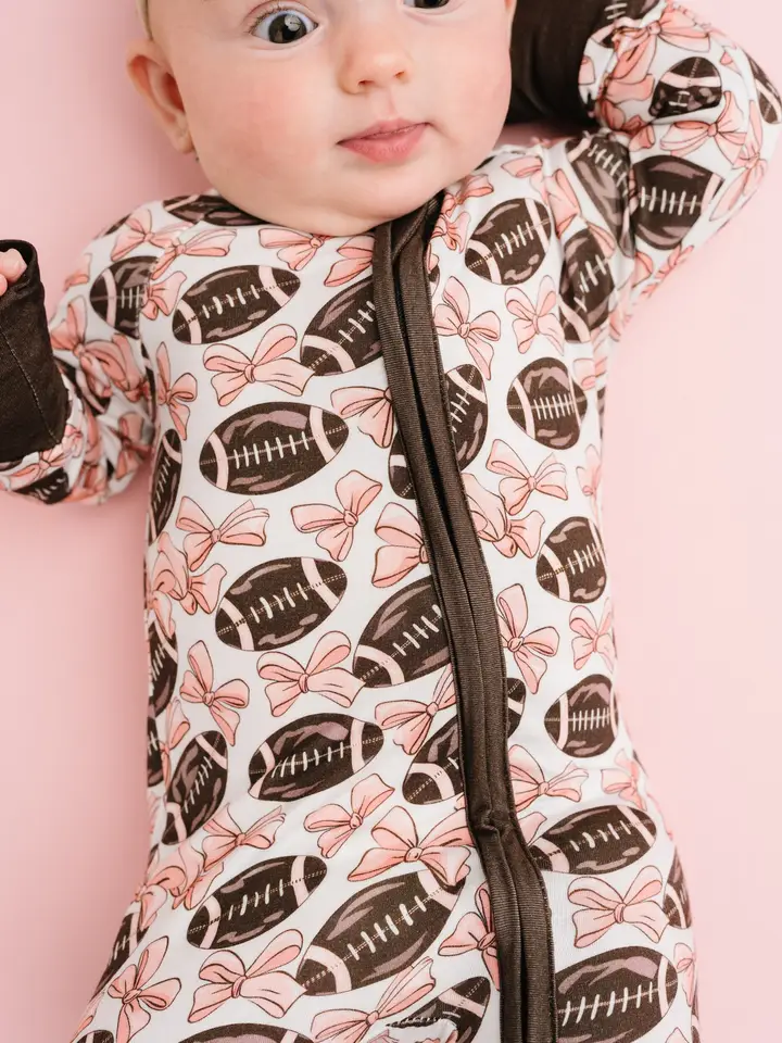 Bows & Touchdowns Bamboo Sleeper