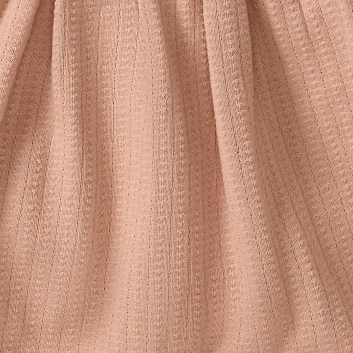 Dotted Rib Pink Dress & Shirt Set- Burt's Bees Baby