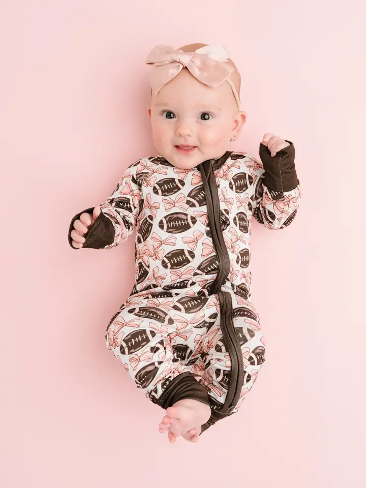 Bows & Touchdowns Bamboo Sleeper