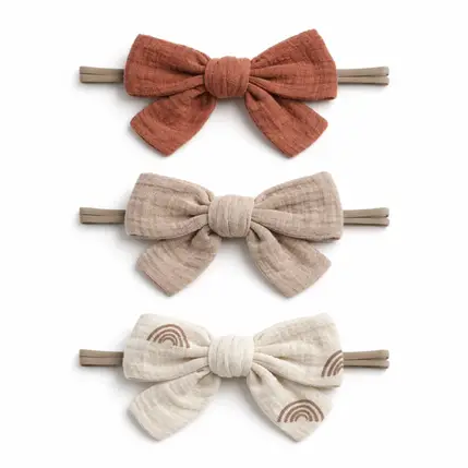 3-Pack Nylon Bows