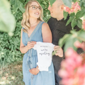 Oh Baby We're Expecting Pregnancy Announcement Onesie- NB