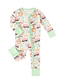 Farmyard Fun Bamboo Baby Convertible Zippy Romper