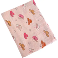 Western Pink / Muslin Swaddle