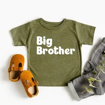Big Brother - Pregnancy Announcement Sibling Tee