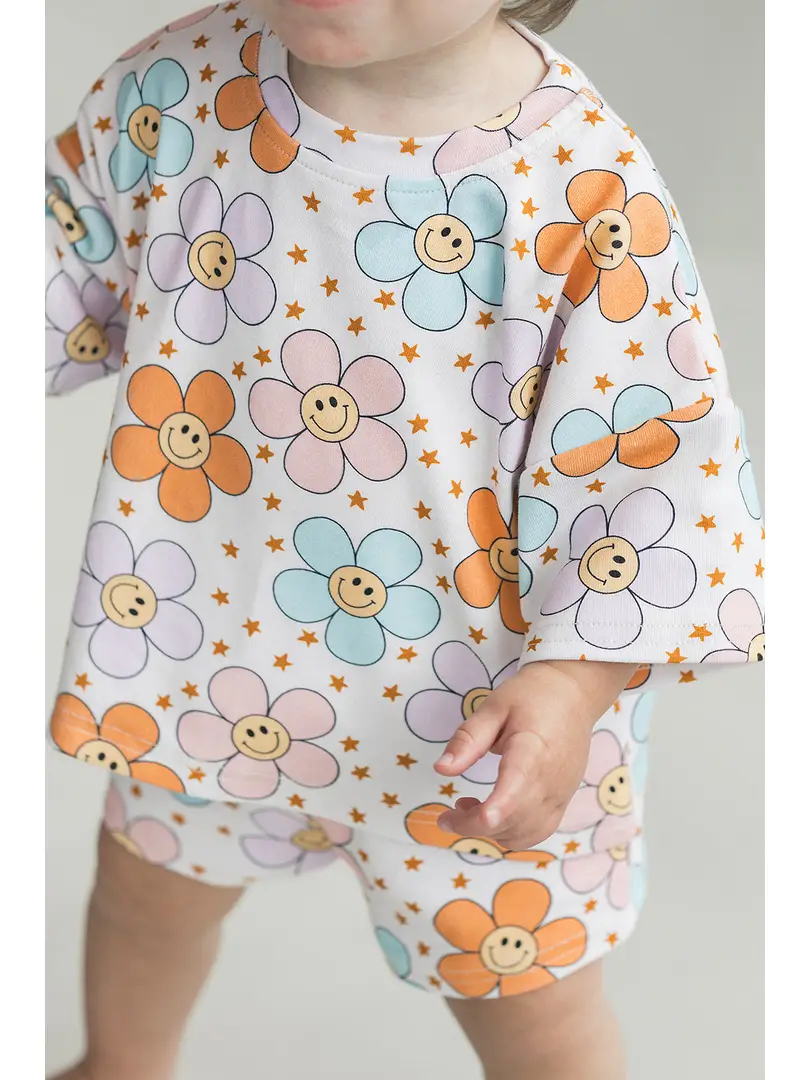 Shorts Set | Ditzy Daisy