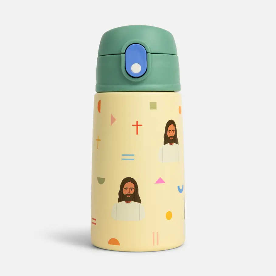Jesus Water Bottle – 13.5oz Stainless Steel
