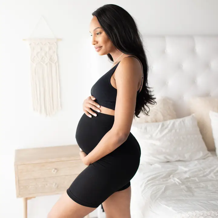 Seamless Bamboo Maternity No Rub Short