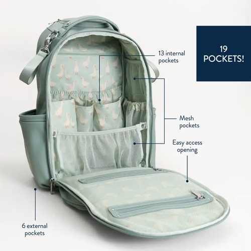 *New* Silly Goose Boss Plus™ Backpack Diaper Bag
