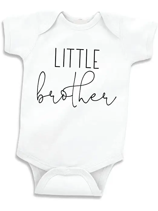 Little Brother Pregnancy Announcement Onesie, Gender Reveal 0-3m