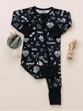 Bamboo Zip Romper | Wild Heart