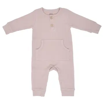 Baby Ribbed Playsuit with Pockets