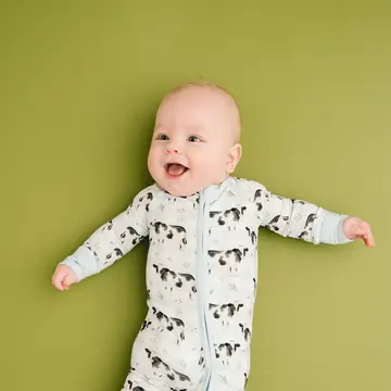 Dairy Cow Bamboo Sleeper