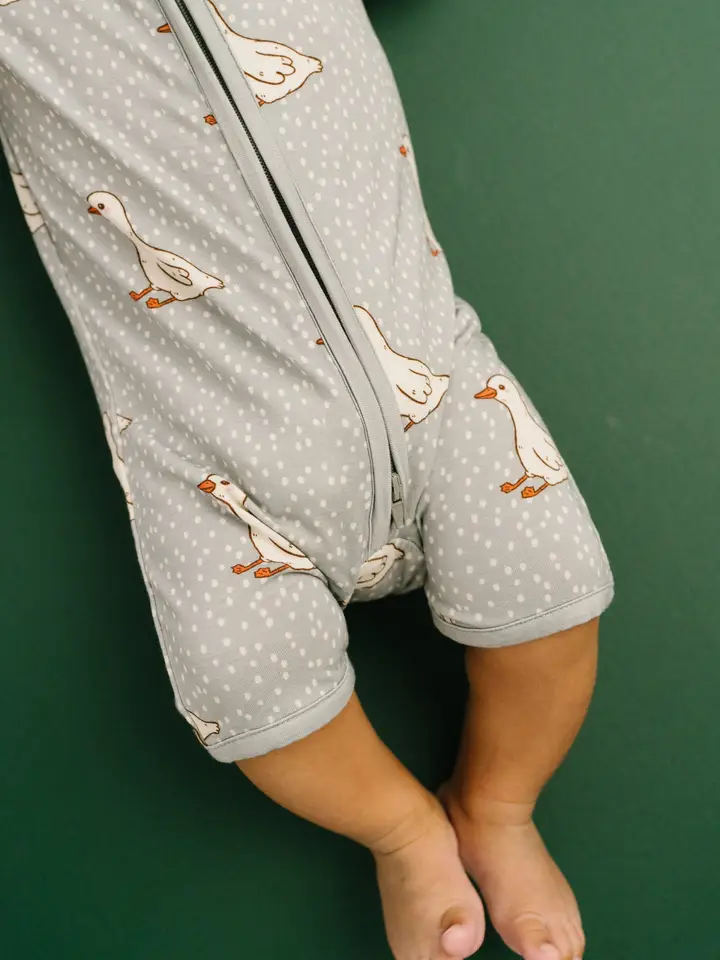 Classic Goose Bamboo Short Romper
