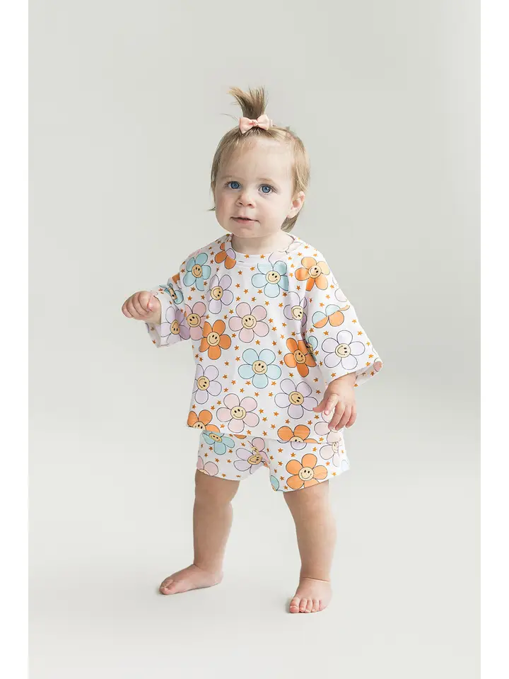 Shorts Set | Ditzy Daisy
