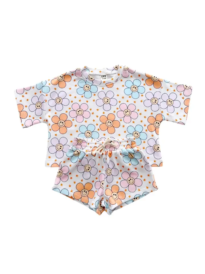 Shorts Set | Ditzy Daisy