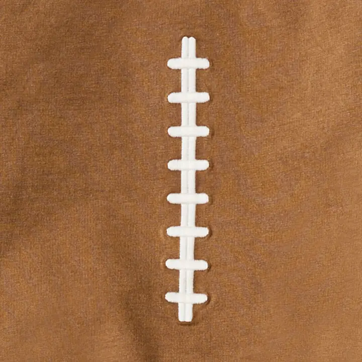Vintage Wash Football Sweatshirt Set