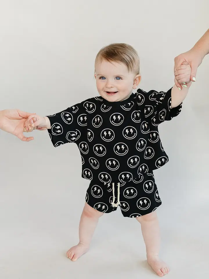 Shorts Set | Electric Smiley