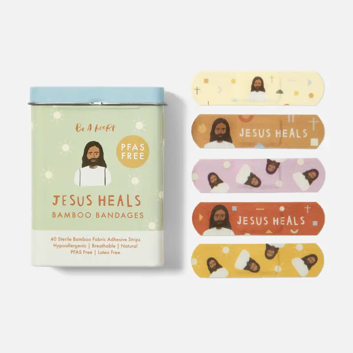 Jesus Heals Bandages® – Bamboo & Pfas Free