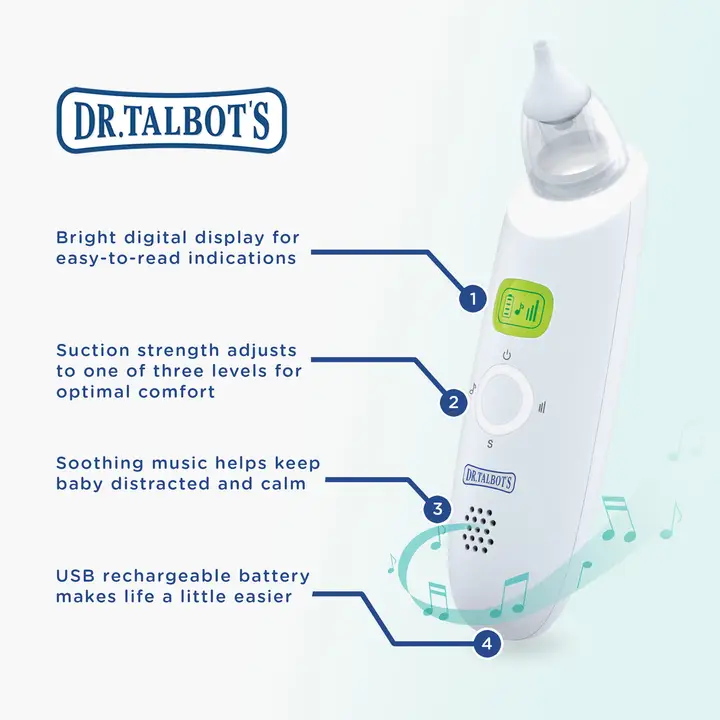 Electric Nasal Aspirator Combo Set