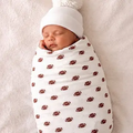 Football / Organic Pointelle Swaddle